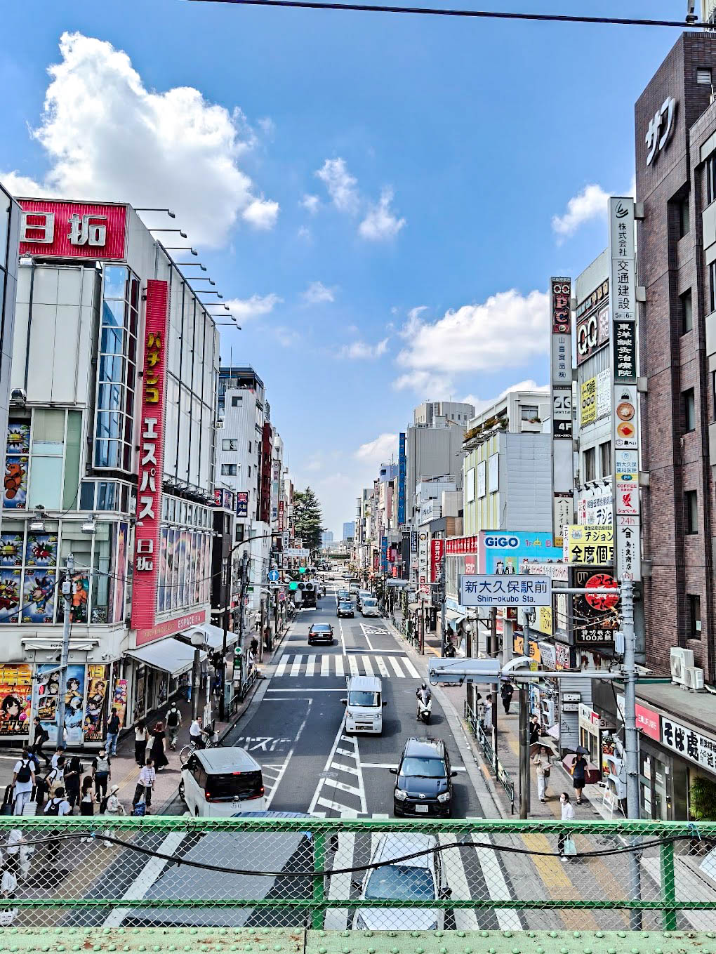 新太久保街景，据说夜景更好看